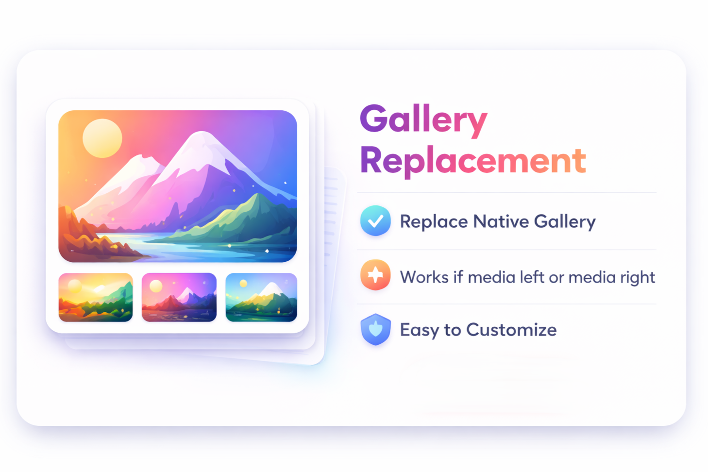 Improved Product Gallery storefront preview